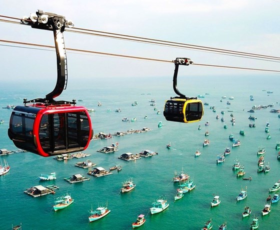 Vé Cáp Treo Hòn Thơm khứ hồi